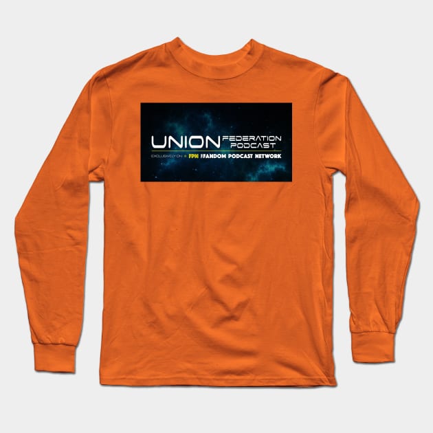 Union Federation Podcast Banner Long Sleeve T-Shirt by Fandom Podcast Network